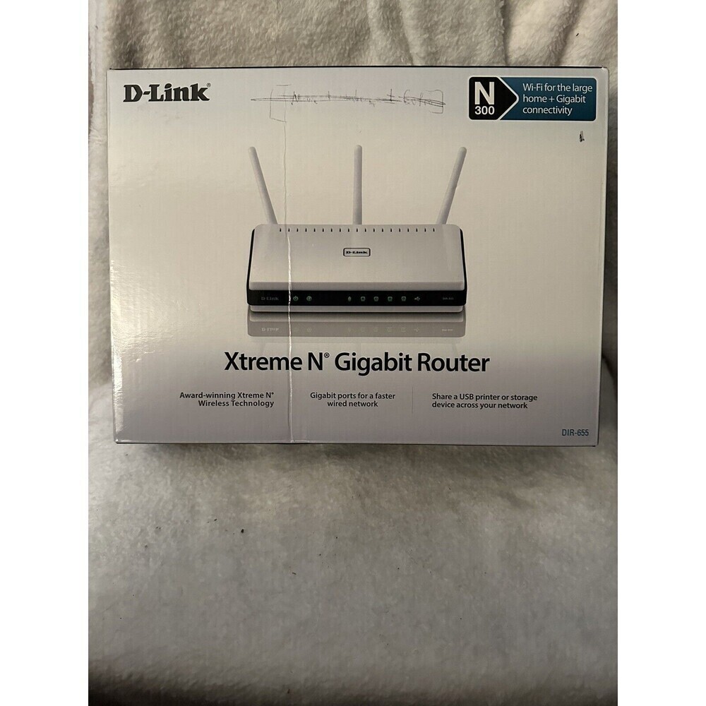 D-Link DIR-655 Xtreme N Gigabit Router N 300